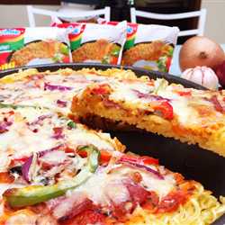Classic Indomie Pizza 